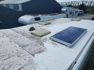 CARAVAN - Exterior Clean (including Roof, Vents, Windows, Awning, Tyres/Wheels and Solar Panels)