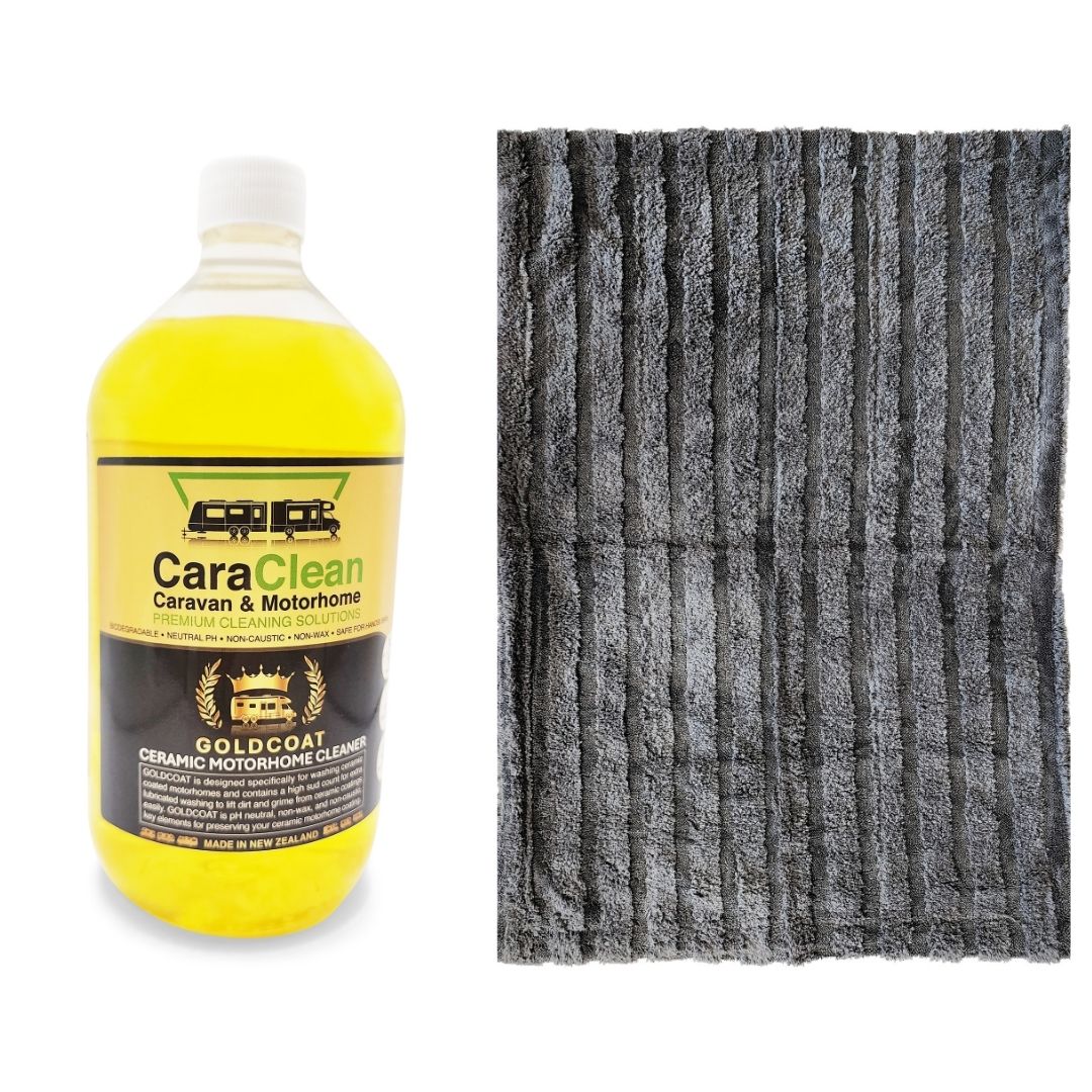 GoldCoat Ceramic Coating Cleaner & Huge Microfibre Towel